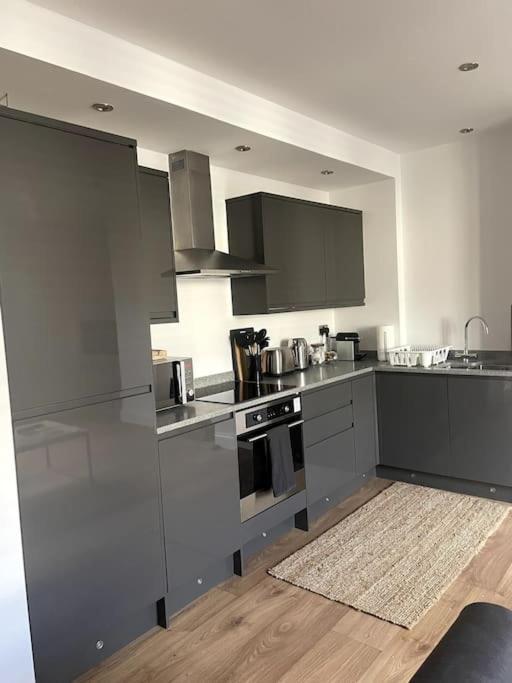 Appartement Abergavenny Center 2-Bed Flat Extérieur photo